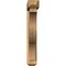 Ekena Millwork Funston Craftsman Rough Sawn Bracket w/ Offset Brace, Western Red Cedar, 6"W x 34"D x 38"H BKT0604X34X38FST04RWR - alternate 3